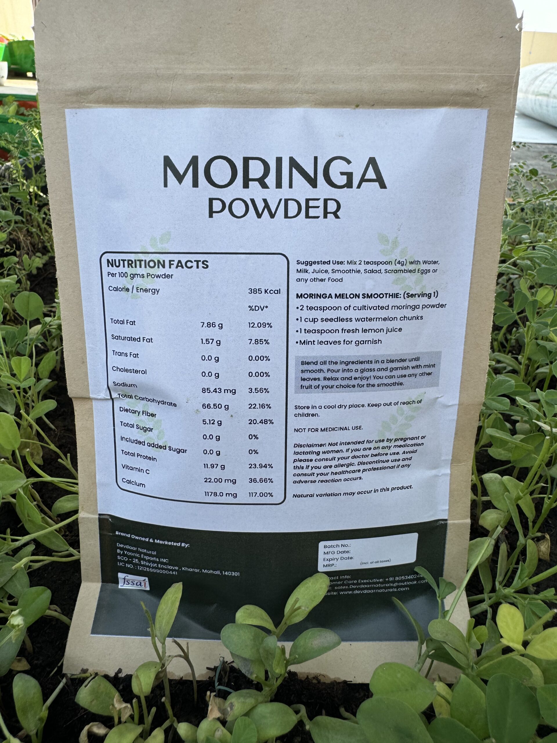 Moringa Supplement